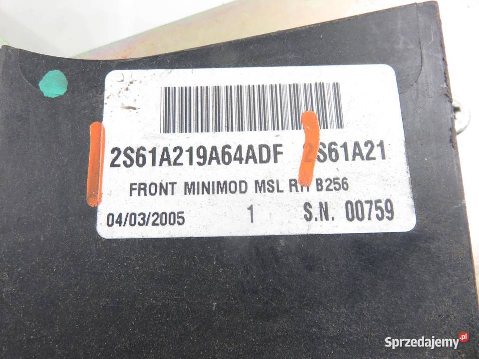 ZAMEK PRAWY PRZEDNI FORD FIESTA MK5 V osobowe