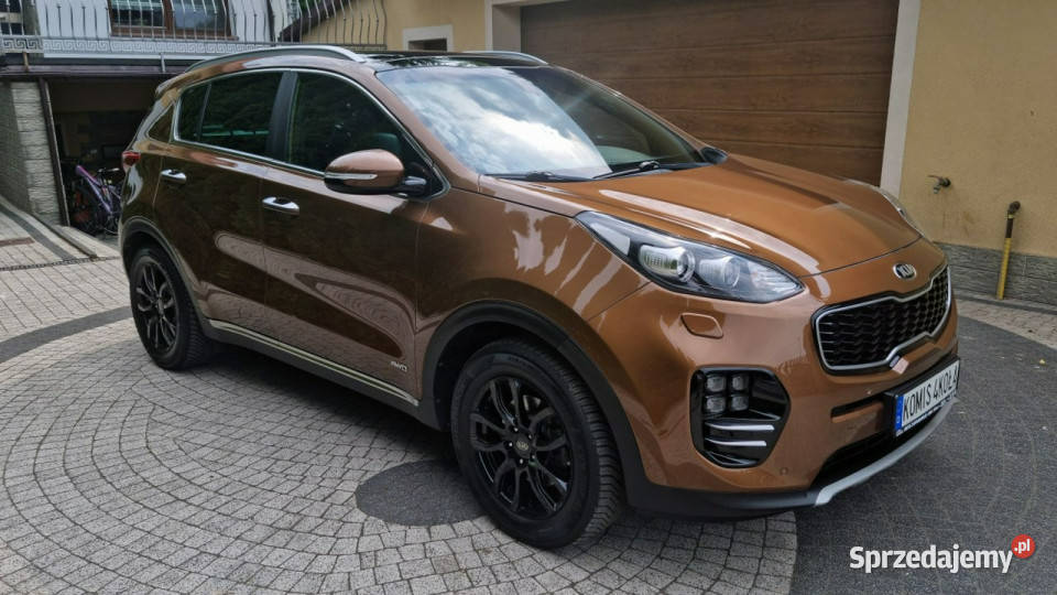 Kia Sportage GTLine Full 4x4 GWARANCJA Zakup wielofunkcyjna kierownica Płońsk