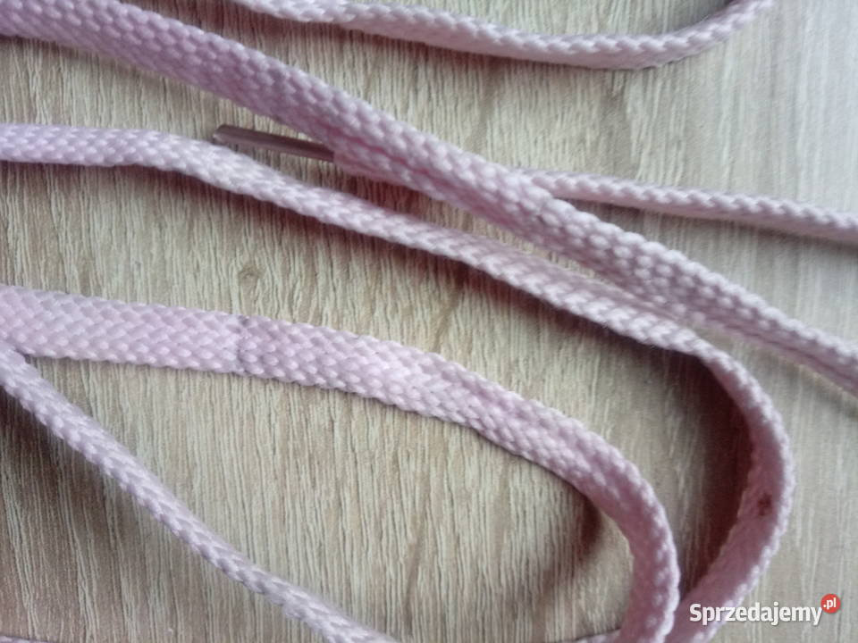Sznurówki sznurowadła pudrowy róż małopolskie Chrzanów