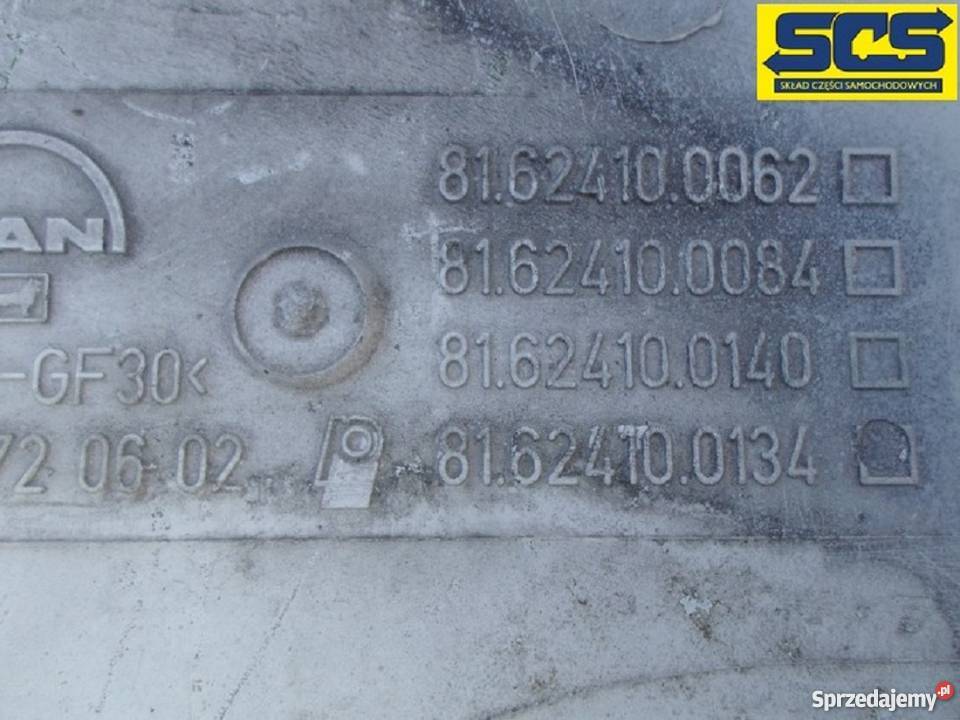 MAN TGA TGL NAKŁADKA SŁUPKA 100 NETTO ORY Bieleń