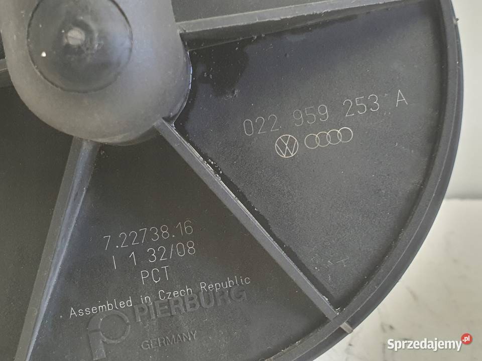 Audi A3 8P 32 V6 0313r POPMA POWIETRZA WTÓRNEGO osobowe Rudka sprzedam