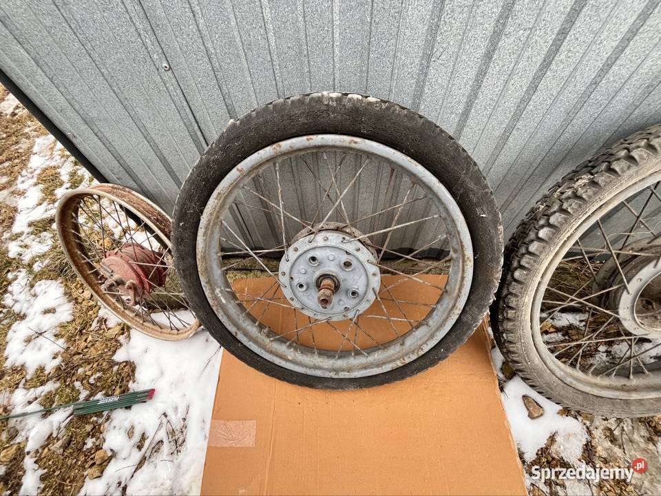 Koła wsk plus felga do Rometa Motocykle na części