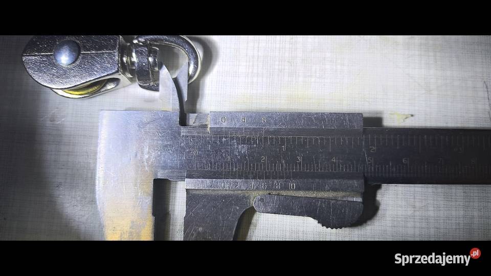 Bloczki na obrotowym uszku 3 nowe Pabianice