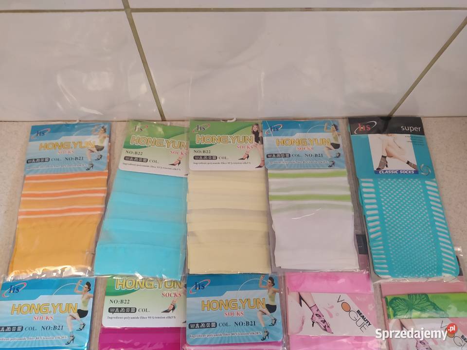 Skarpetki na lato Rozmiar 38-40