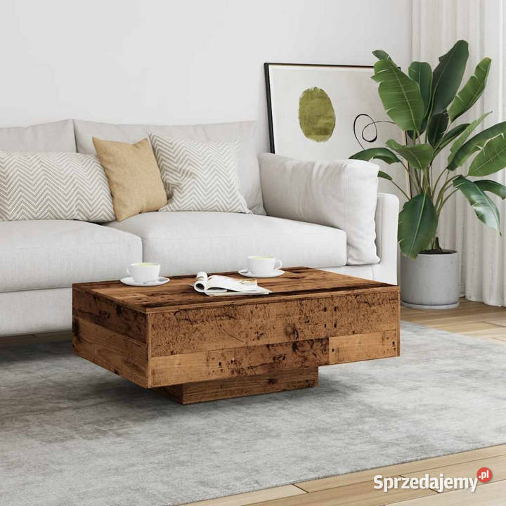Stolik kawowy stare drewno 85x55x31 materiał mazowieckie Warszawa sprzedam