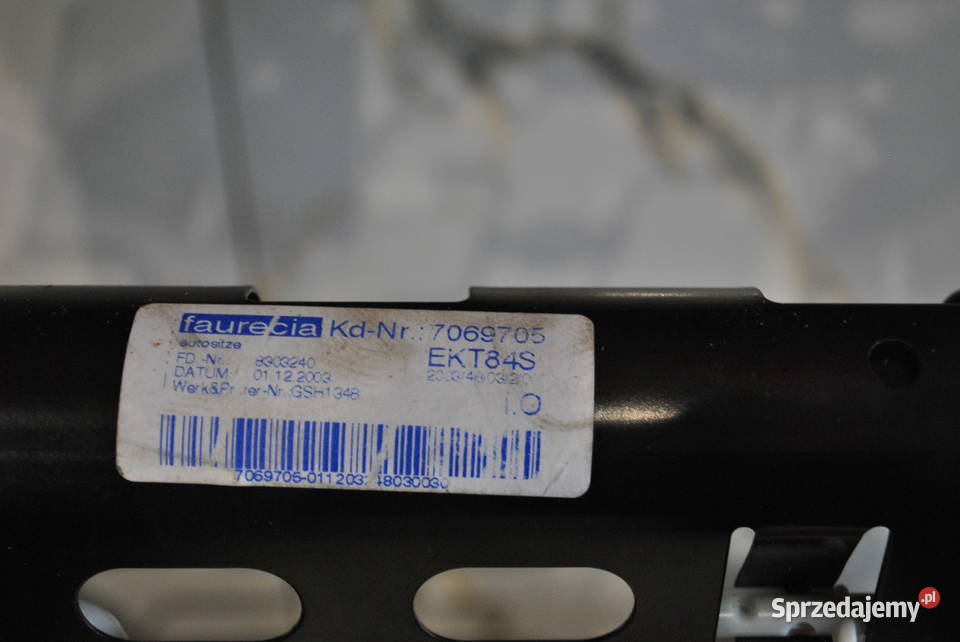 Rama fotela kierowcy KOMFORT BMW E60 E61 E65 E66