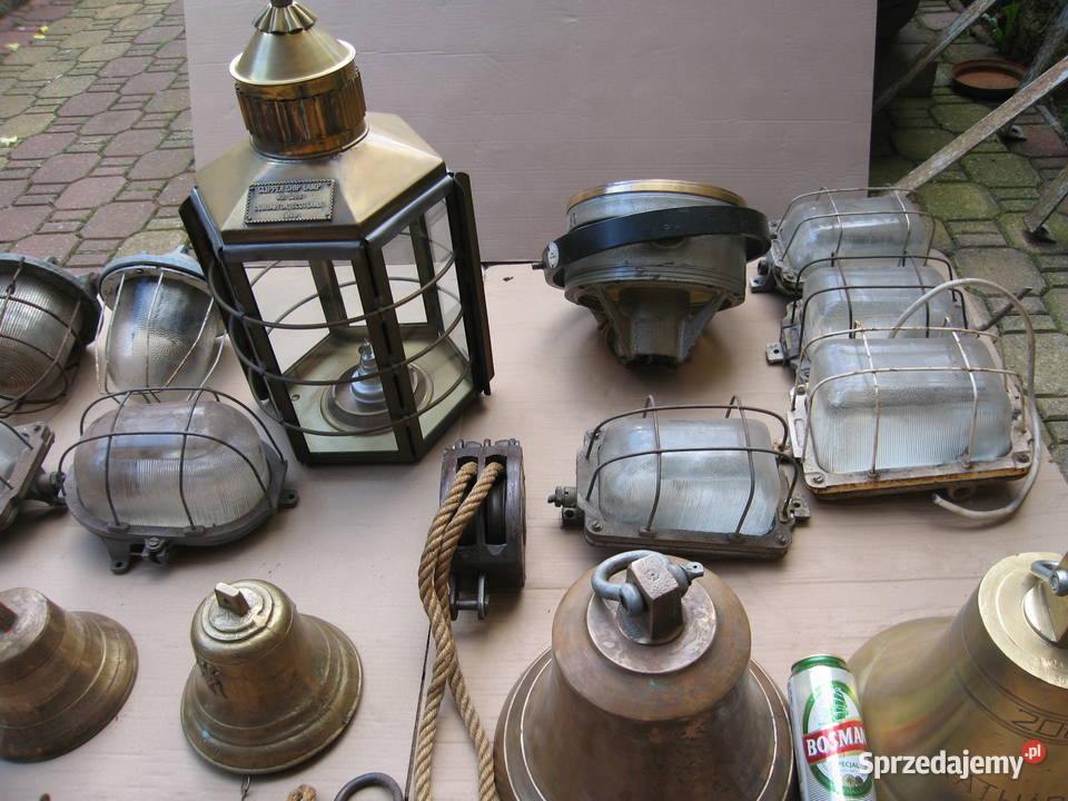 Lampy i dzwonki okrętowe Szczecin
