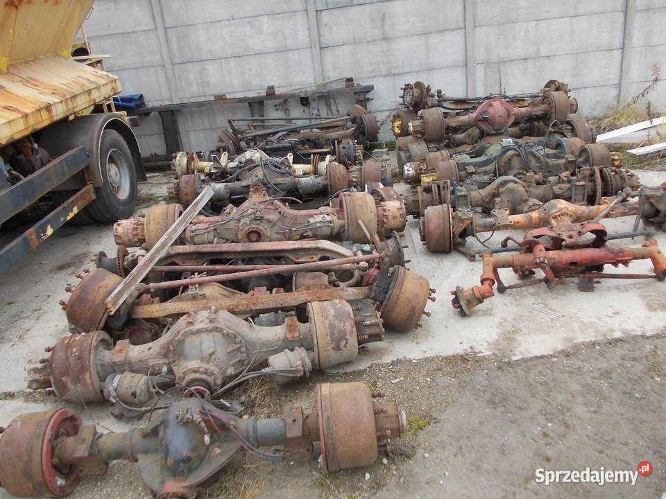 przyczepa leśna z napedem mosty z blokadą lkt Dynów