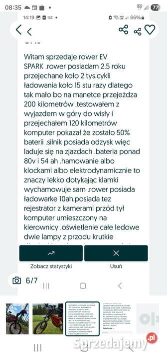 Rower elektryczny Bytom