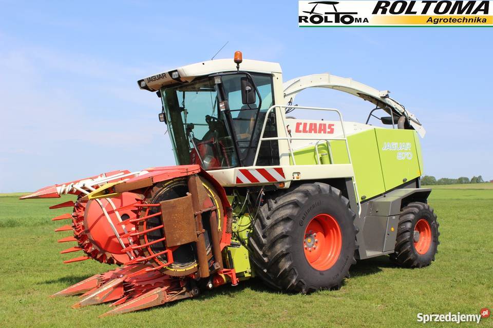 Claas Jaguar 870 Profi 4WDKemper 445 Sokoły