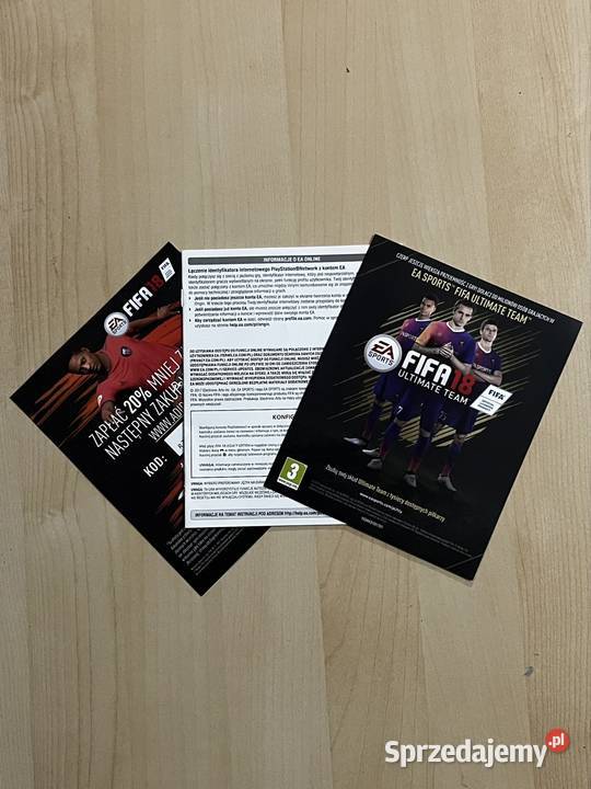 Fifa 18 Edycja Legacy Polska wersja 3 gra Ruda Śląska