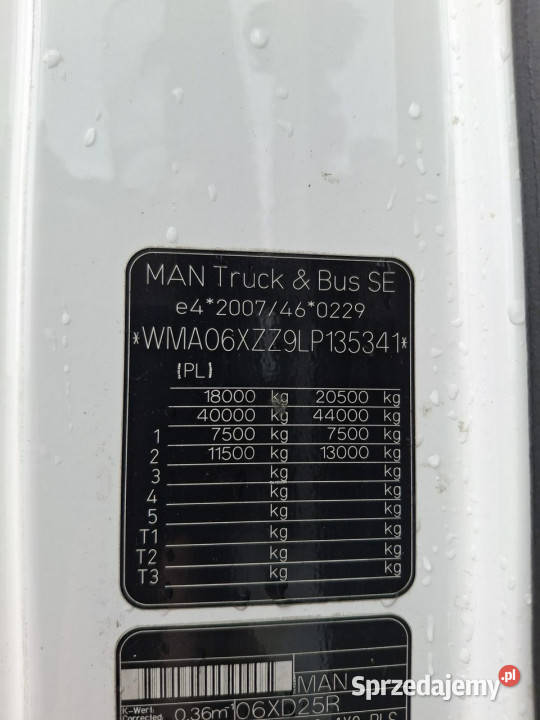 MAN Tgx Poleasingowe Komorniki