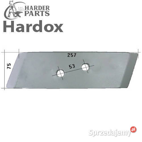 Dłuto 100hektarów HARDOX 622180P części do pługa podlaskie Suwałki sprzedam