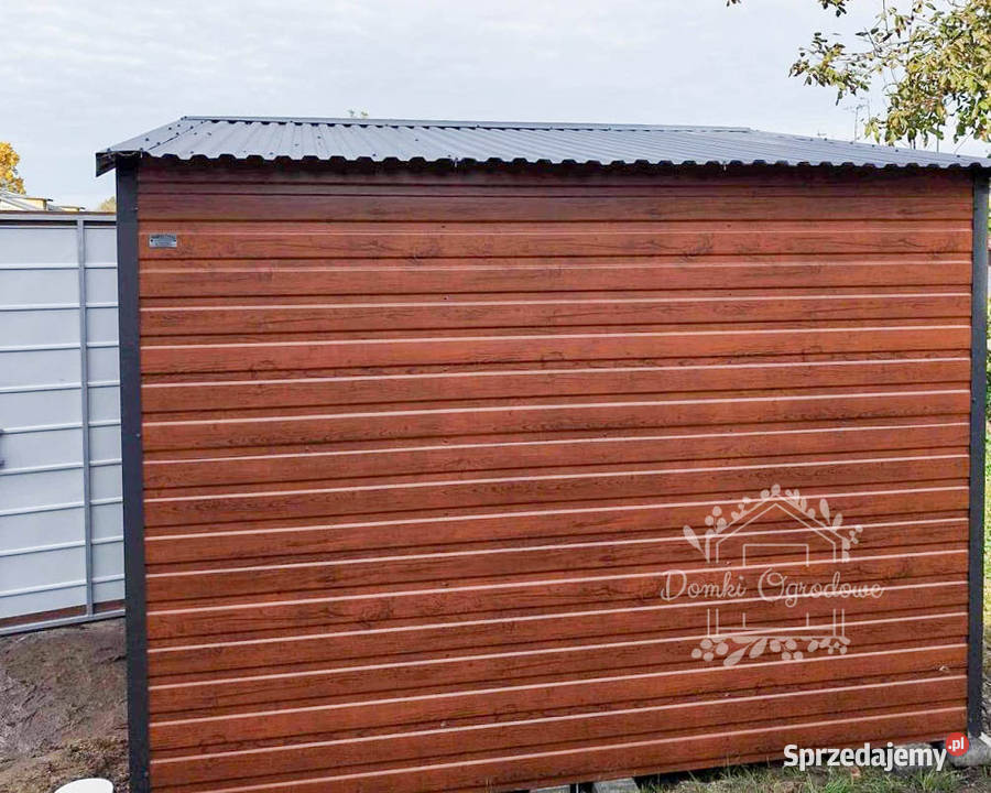 SCHOWEK DOMEK OGRODOWY 5mx 3m DWUSPAD drzwi okno Włocławek sprzedam