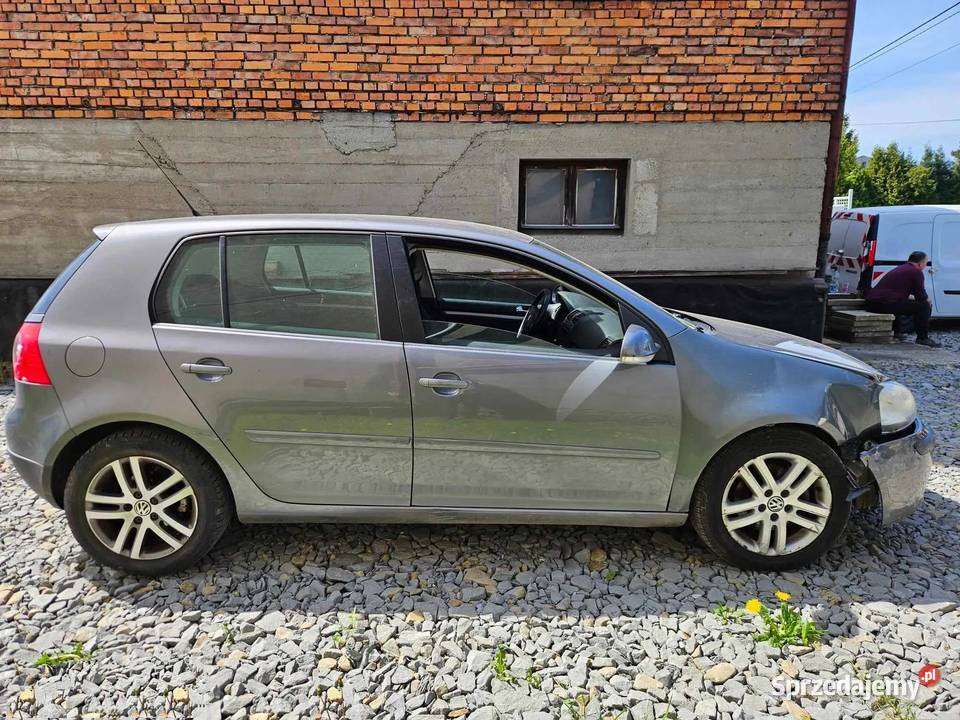 2008 VW GOLF V 1.4 TSI AUTOMAT DSG Highline  LEKKO USZKODZONY PRAWY PRZÓD