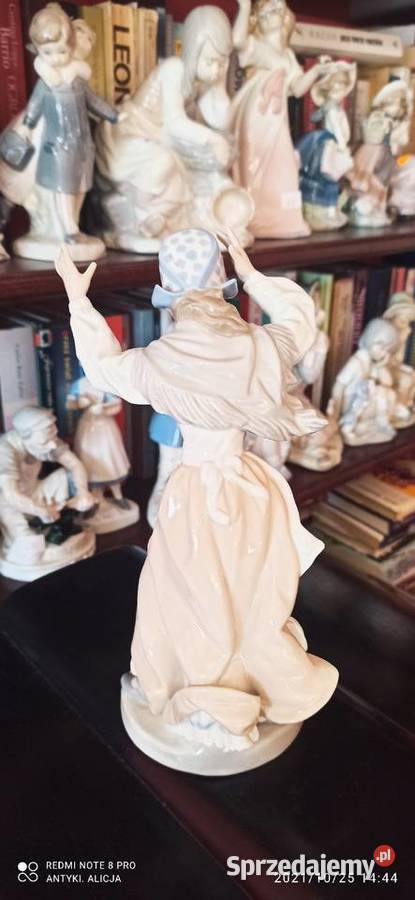 Figurka dziewczyny z kapeluszem Zapfir Made in sprzedam