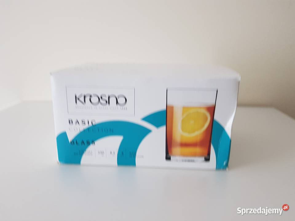 Nowe Szklanki Basic 250 ml 6 sztuk KROSNO mazowieckie Warszawa
