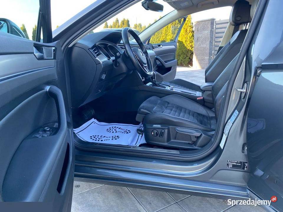 VW Passat 20 TDI BMT Highline DSG 190 2017r Volkswagen Grudziądz