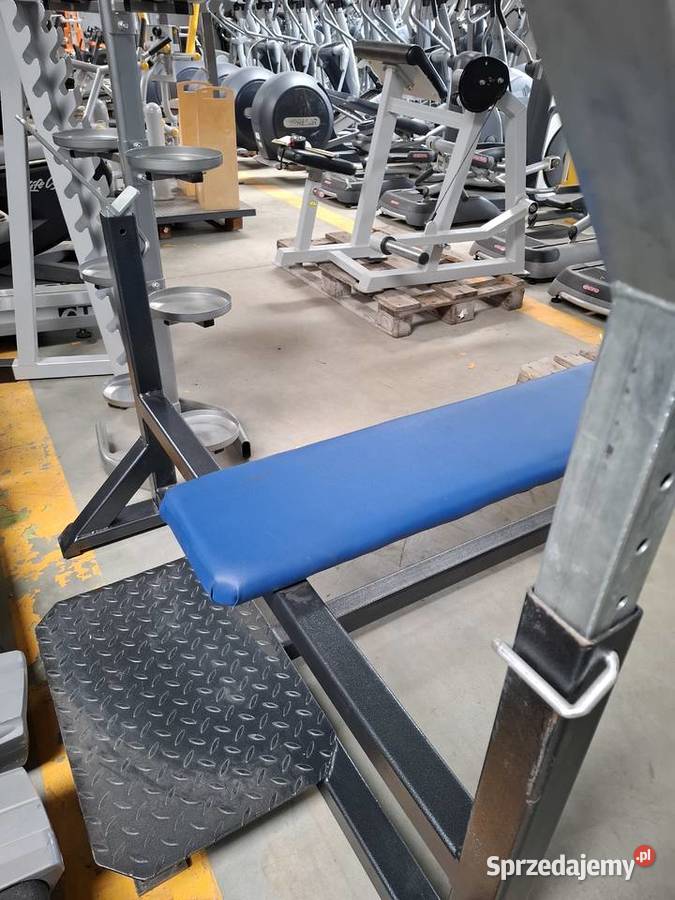Ławka treningowa płaska pod sztangę Wałcz