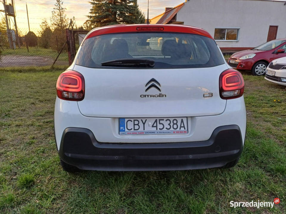 Citroen C3 zadbany bezwypadkowy niski przebieg biały Łochowo