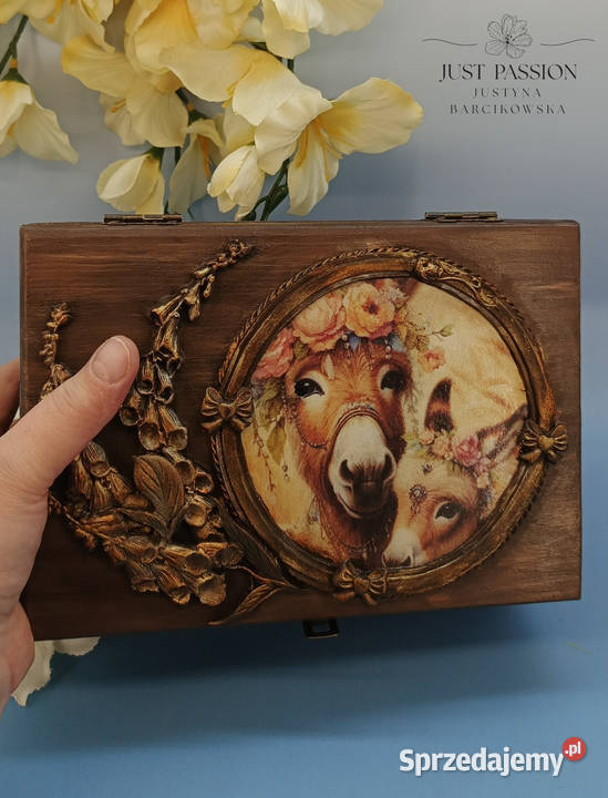 szkatułka na drobiazgi skrzynka na zdjęcia warmińsko-mazurskie Ostróda sprzedam