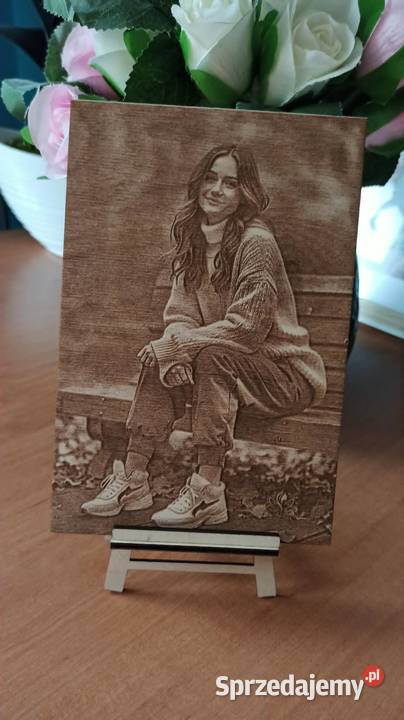 Obraz Grawerowany w Drewnie Personalizowany Obrazki i obrazy mazowieckie