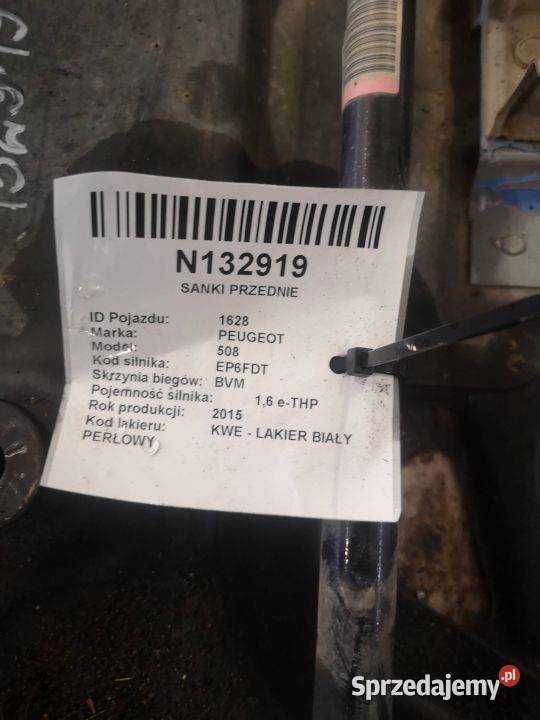 SANKI PRZEDNIE 7CAA56 5262522 PEUGEOT 508 I LIFT osobowe Motoryzacja kujawsko-pomorskie