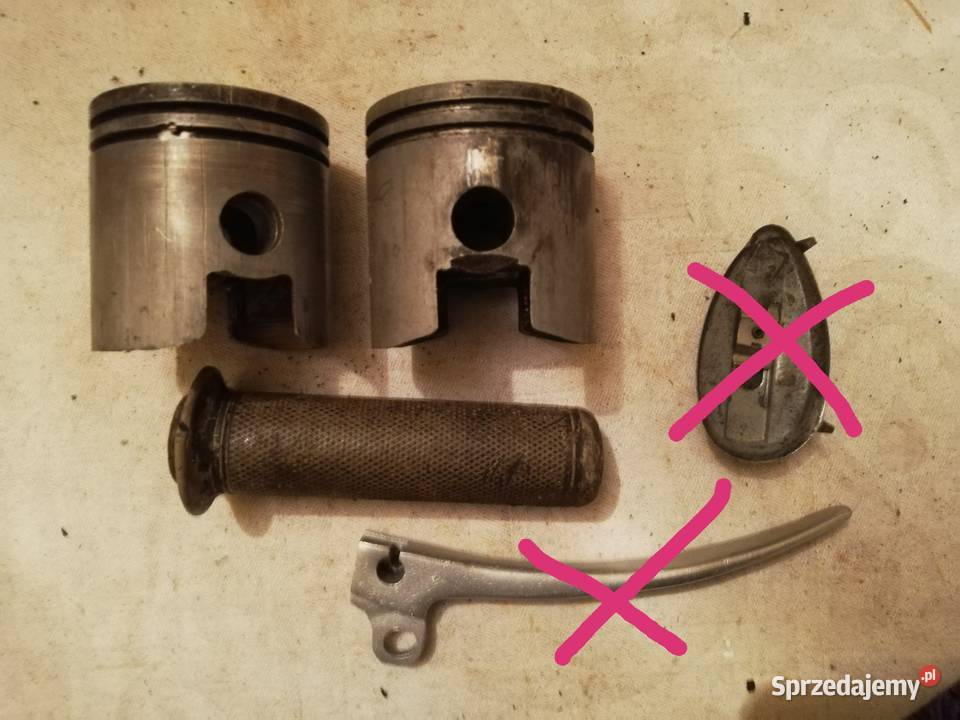 SHL m11 175 tłok klamka dźwignia zasuwka Guma wielkopolskie