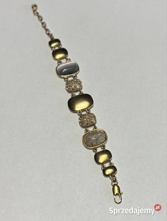 Bransoletka designerska firmy DyrbergKern pozłacane Bydgoszcz