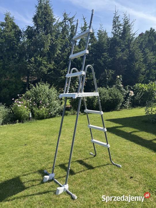 Oryginalna drabinka do basenu Intex 122 ze Kościan sprzedam