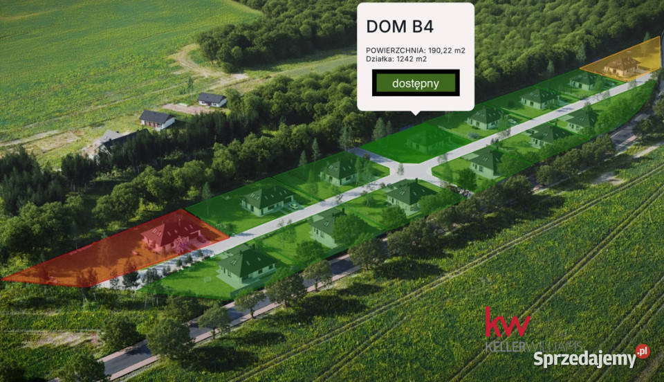 sprzedaży domu wolnostojącego 19022m Żernica 190.22m2