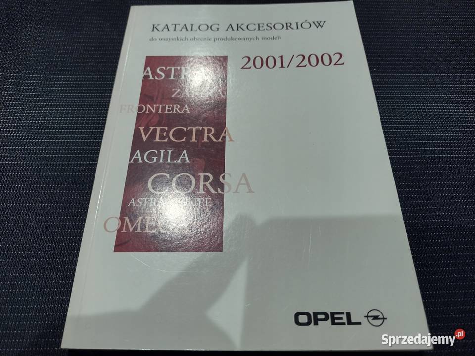 Opel 20012002 Katalog Akcesoriów dodatków tuning Łódź
