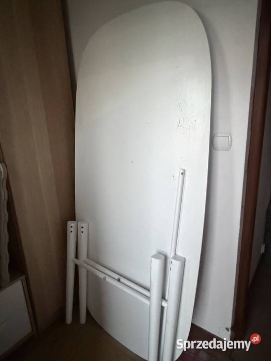 Duży stół owalny Ikea biały Wyszków sprzedam