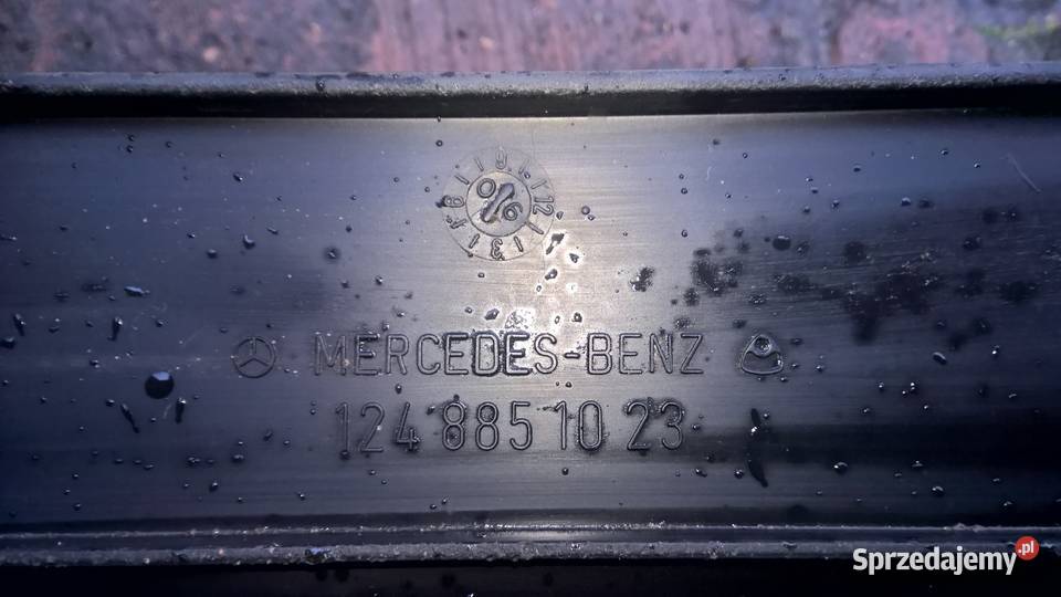 Podkładka pod tablicę na przedni zderzak osobowe Chełm