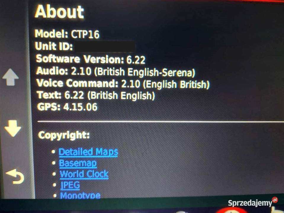 Mapy 20242025 Polski lektor Uconnect 84 Garmin Kłodawa
