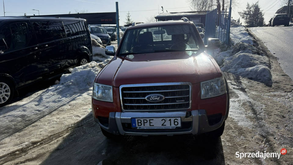 Ford Ranger 25tdci 140 4x4 Wildtrak skóry zamsz ASR (kontrola trakcji) Gdańsk sprzedam