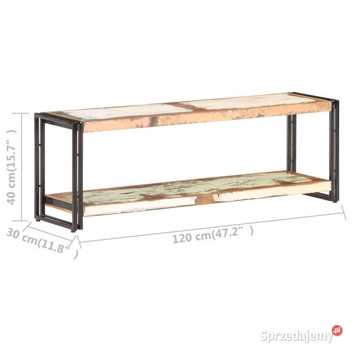 Szafka pod TV 120 x 30 x 40 lite drewno Warszawa