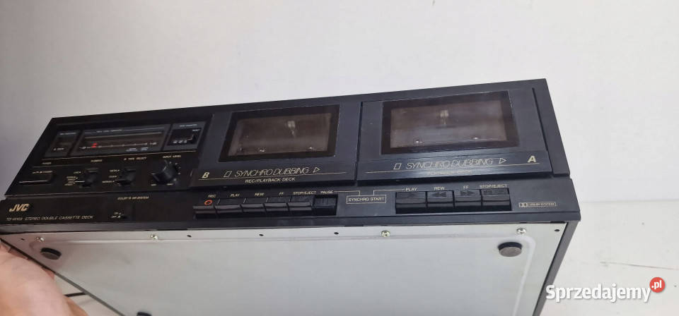 Magnetofon JVC TDW103 Cassette Deck Międzychód