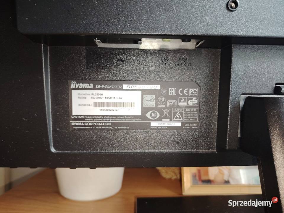 SPRZEDAM MONITOR VGA HDMI DP AUDIO Iiyama Kraków sprzedam