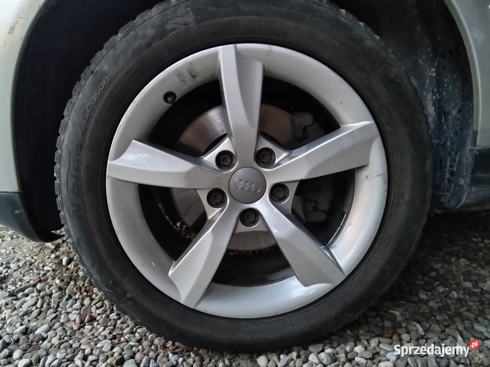 Oryginalne felgi aluminiowe AUDI 16 opony Śrem