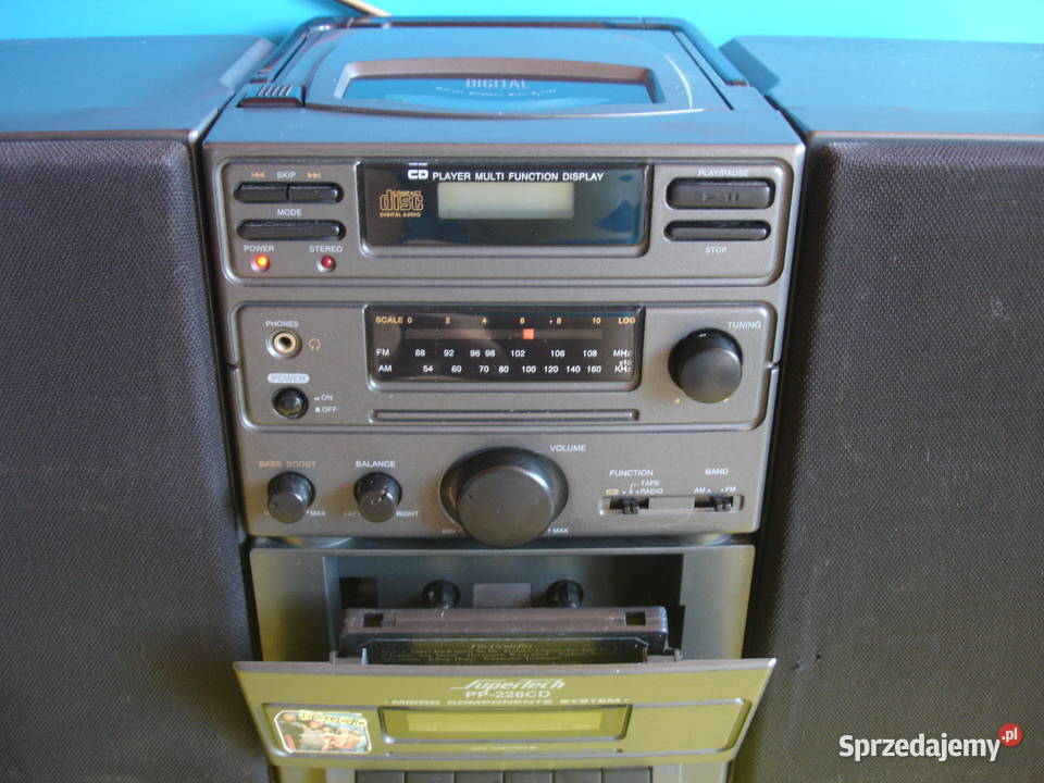 Radiomagnetofon z CD SUPERTECH PP228CD Zielona Góra
