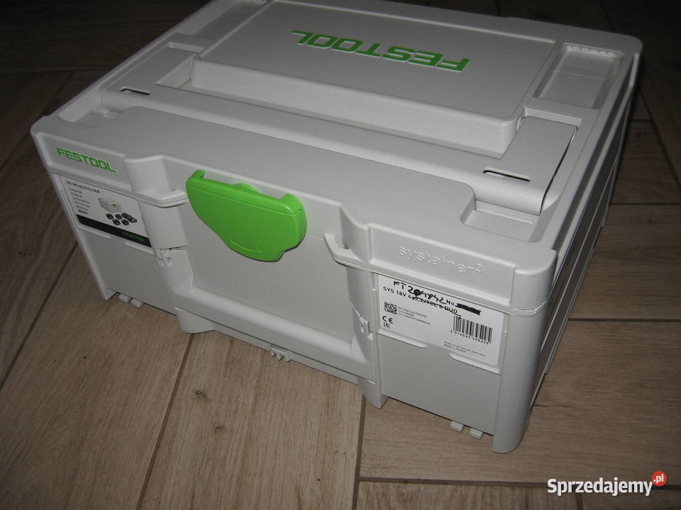 Systainer Festool 187 z w wkładem lekko Pozostałe Sosnowiec sprzedam