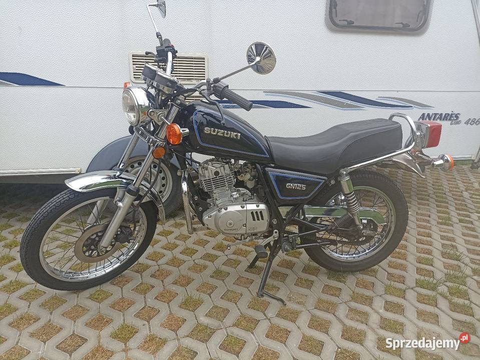 Suzuki gn 125 na kat A1 B bezwypadkowy Śrem