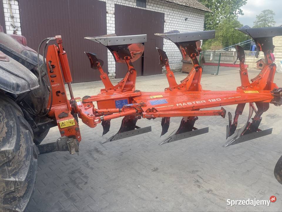Plug obrotowy 4 skibowy Kuhn Maszyny rolnicze łódzkie