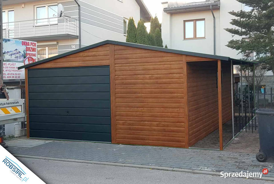 Garaże Blaszane Blaszaki 5x5m Wiatka Warszawa