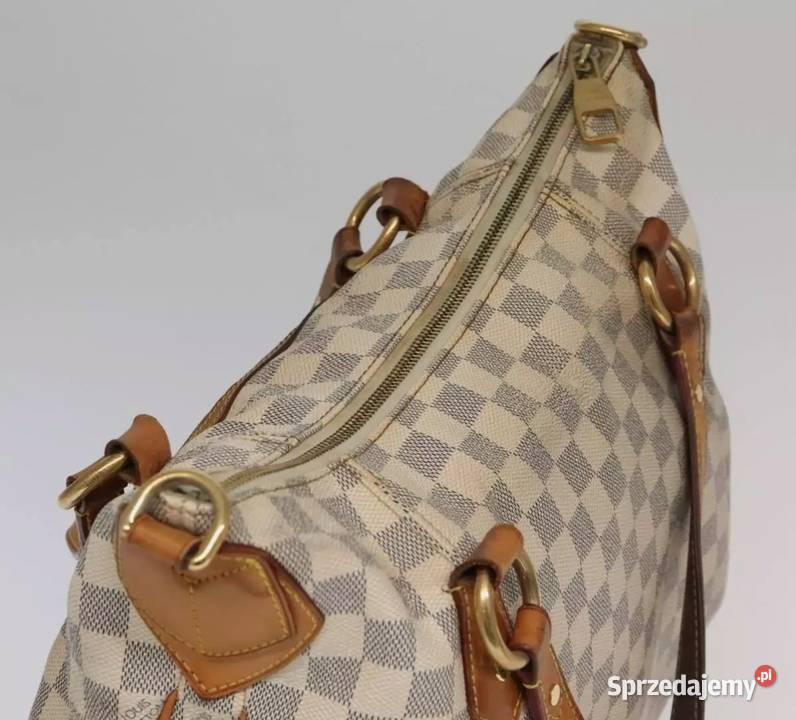 Oryginalna LOUIS VUITTON Damier Azur Evora MM Warszawa