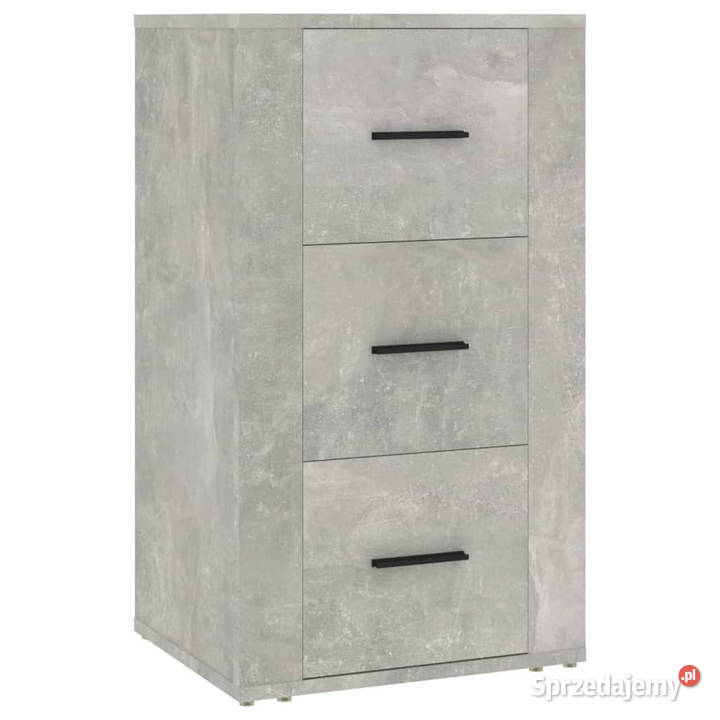 Szafka szarość betonu 40x33x70 materiał Pozostałe