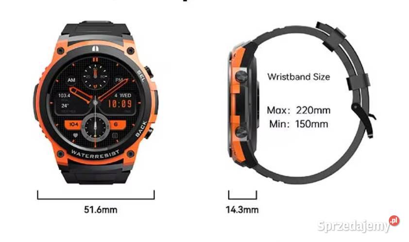 Smartwatch MASX Aurora One 2 Ekran AMOLED 143 Poznań sprzedam