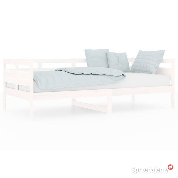 Łóżko dzienne białe lite drewno sosnowe 90x200 mazowieckie Warszawa