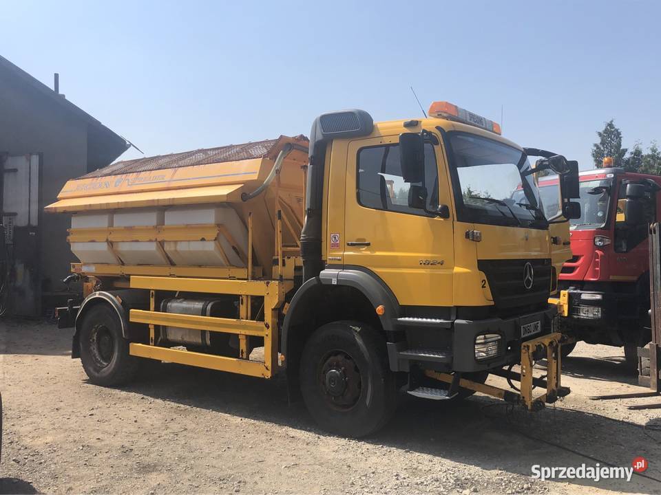 Mercedes Axor 2011 4x4 1824 piaskarka solarka podkarpackie Ropczyce sprzedam